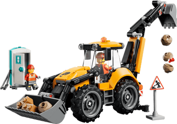 LEGO® Yellow Backhoe Loader 60480 - 0