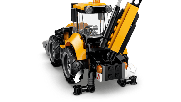 LEGO® Yellow Backhoe Loader 60480