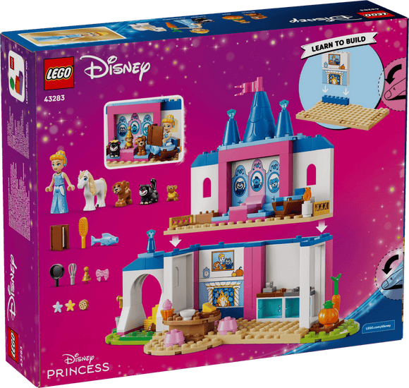 LEGO® Cinderella Animal Friends Castle 43283