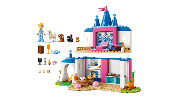 LEGO® Cinderella Animal Friends Castle 43283