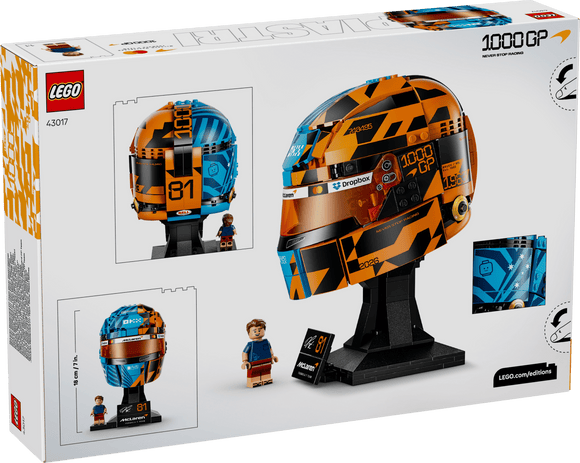 LEGO® McLaren Mastercard F1® Team Oscar Piastri Helmet 43017