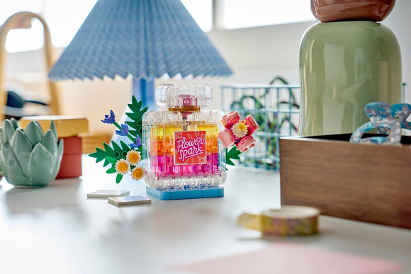 LEGO® Floral Decor Perfume Bottle 31383