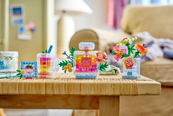 LEGO® Floral Decor Perfume Bottle 31383