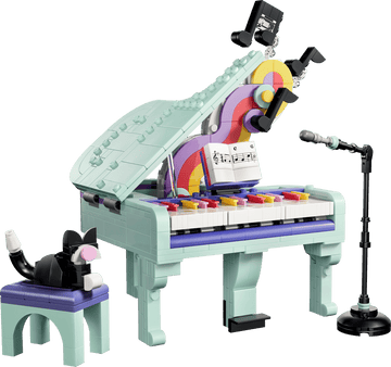 LEGO® Music Decor Piano with Cat 31392 - 0