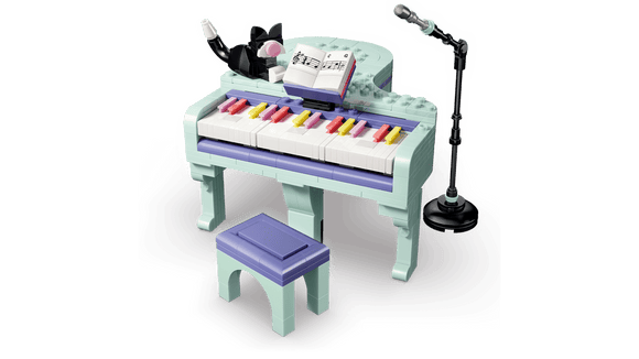 LEGO® Music Decor Piano with Cat 31392