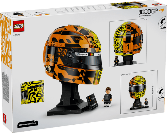 LEGO® McLaren Mastercard F1® Team Lando Norris Helmet 43023