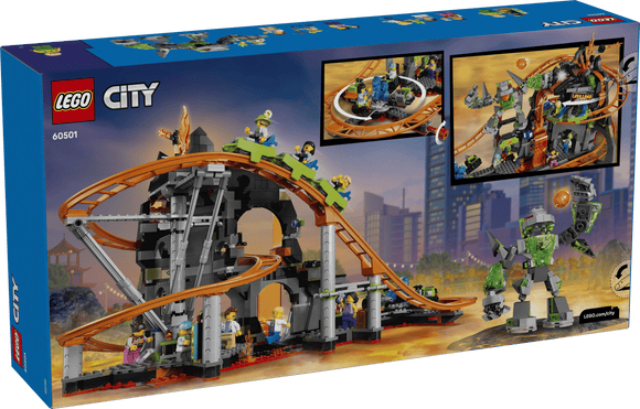 LEGO® Lava Land Roller Coaster Park 60501