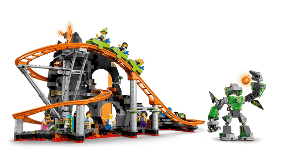 LEGO® Lava Land Roller Coaster Park 60501