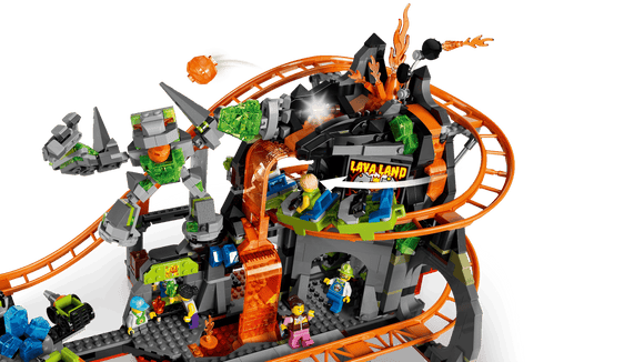 LEGO® Lava Land Roller Coaster Park 60501
