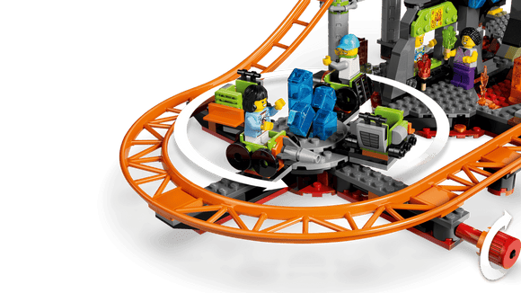 LEGO® Lava Land Roller Coaster Park 60501