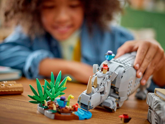 LEGO® Wild Animals: Majestic Rhino with Birds 31171