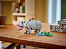 LEGO® Wild Animals: Majestic Rhino with Birds 31171-9