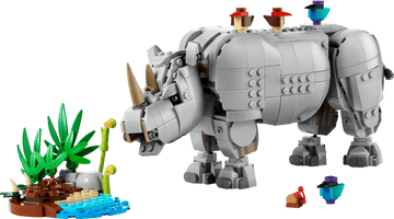 LEGO® Wild Animals: Majestic Rhino with Birds 31171 - 0