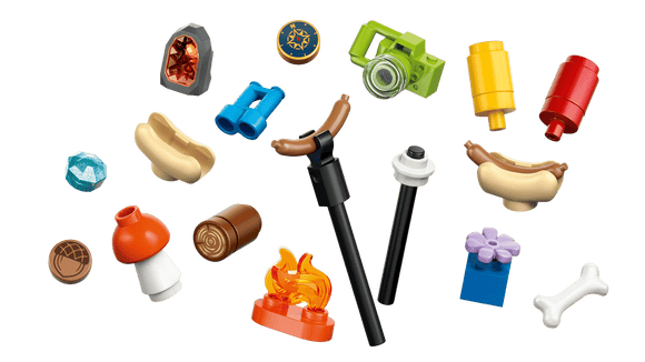 LEGO® Cozy Fall Forest Cabin 42705
