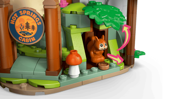 LEGO® Cozy Fall Forest Cabin 42705