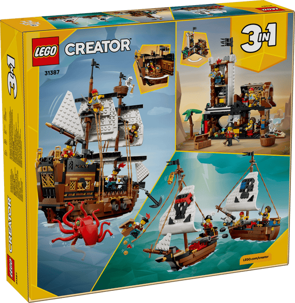 LEGO® Iconic Pirate Ship 31387