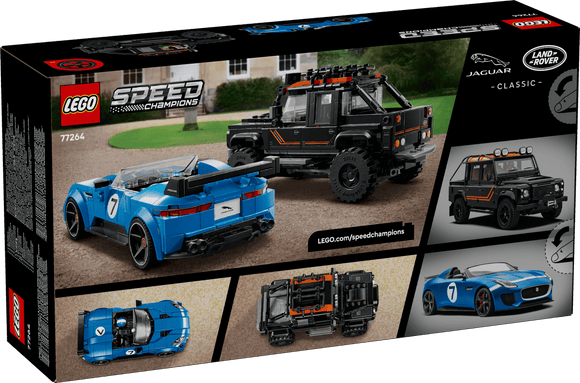 LEGO® Jaguar Project 7 & Land Rover Defender 77264