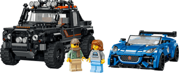 LEGO® Jaguar Project 7 & Land Rover Defender 77264 - 0
