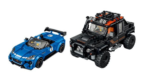 LEGO® Jaguar Project 7 & Land Rover Defender 77264