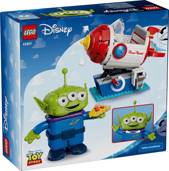 LEGO® Alien with Pizza Planet Rocket Ride 43307