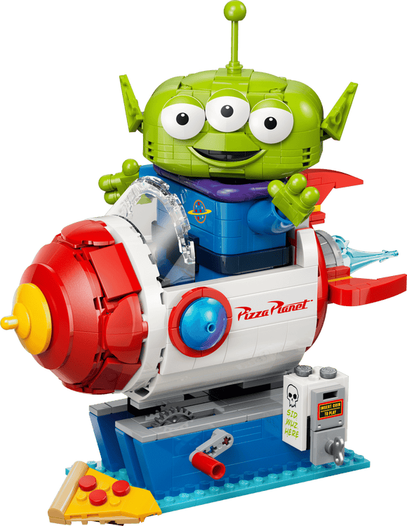 LEGO® Alien with Pizza Planet Rocket Ride 43307