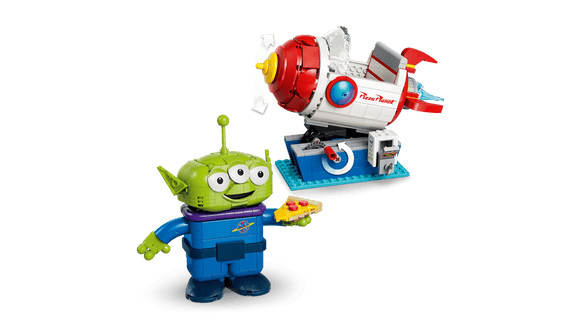 LEGO® Alien with Pizza Planet Rocket Ride 43307