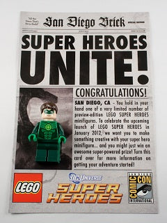 SDCC 2011 Exclusive LEGO® Green Lantern San Diego Comic Con Minifigure