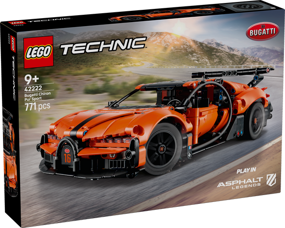 LEGO® Bugatti Chiron Pur Sport Hypercar 42222