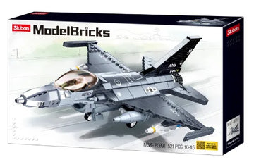 Sluban Model Bricks F-16C Falcon Fighter