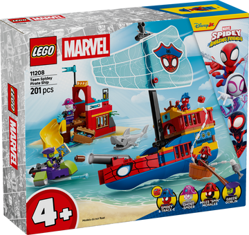 LEGO® Team Spidey Pirate Ship 11208