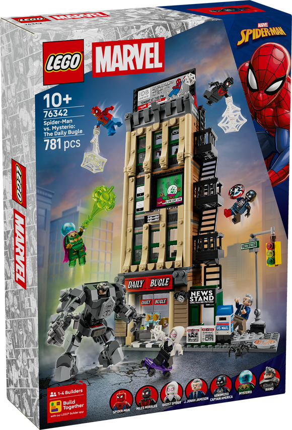 LEGO® Spider-Man vs. Mysterio: The Daily Bugle 76342