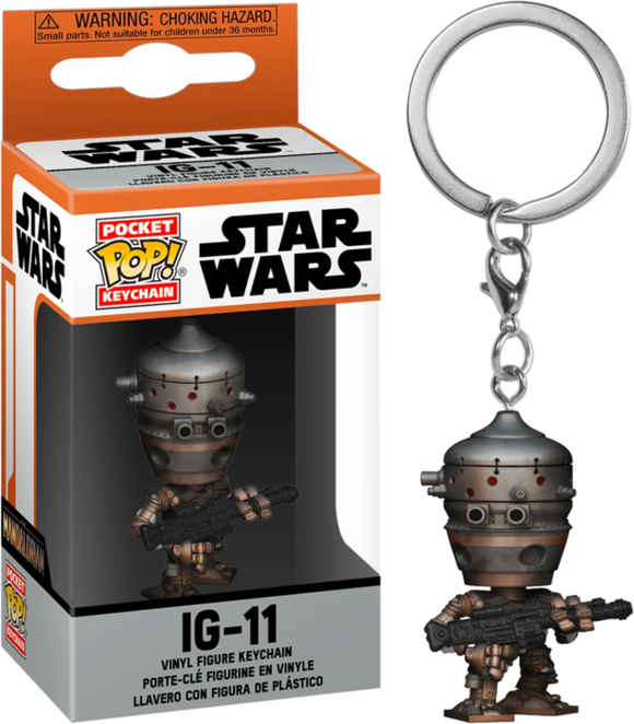 Star Wars: The Mandalorian - IG-11 Pocket Pop! Vinyl Keychain