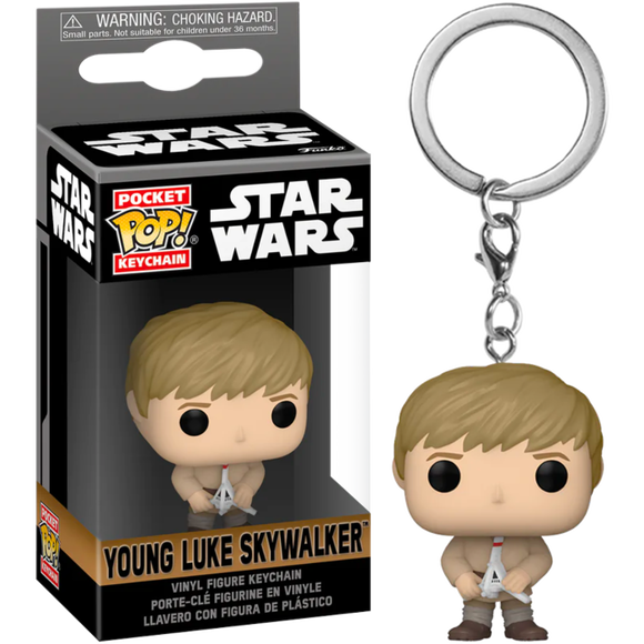 Star Wars: Obi-Wan Kenobi - Young Luke Skywalker Pocket Pop! Vinyl Keychain