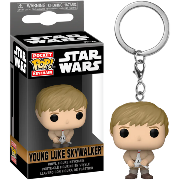 Star Wars: Obi-Wan Kenobi - Young Luke Skywalker Pocket Pop! Vinyl Keychain