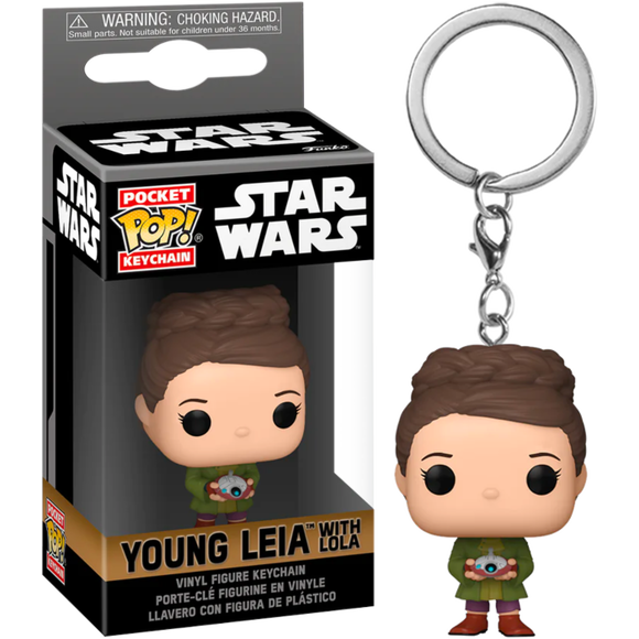 Star Wars: Obi-Wan Kenobi - Young Leia Pop! Vinyl Keychain