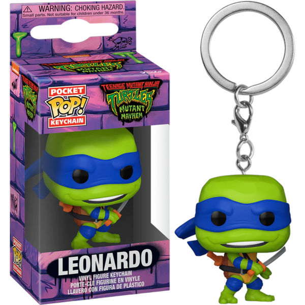 TMNT: Mutant Mayhem - Leonardo Pop! Keychain
