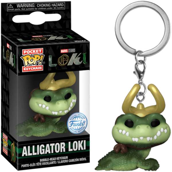 Loki (2021) - Alligator Loki Pocket Pop! Keychain