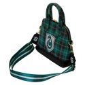 Loungefly™ Harry Potter - Slytherin Varsity Plaid 8" Faux Leather Crossbody Bag