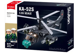 Sluban Model Bricks 1:35 KA-52S Helicopter Gunship