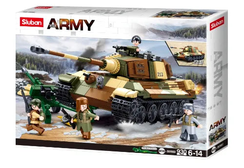 Sluban Army King Tiger Heavy Tank