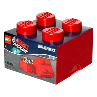 LEGO® Storage - 4 Knobs - Red