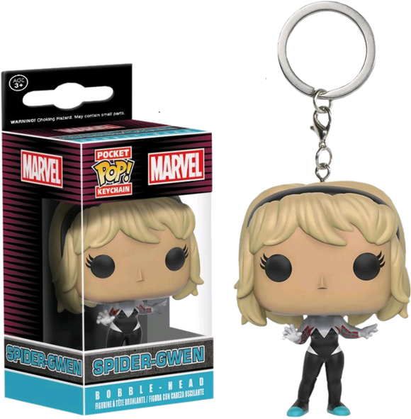Spider-Man - Spider-Gwen Unhooded Pop! Keychain