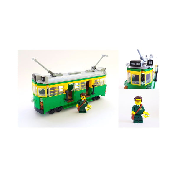 LEGO® Melbourne W-Class Tram Custom Kit