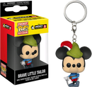 Mickey Mouse - 90th Anniversary Brave Little Tailor Pop! Keychain-3