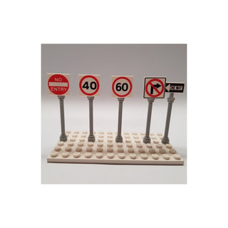 LEGO® Australian Road Signs - City
