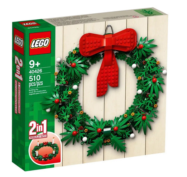 LEGO® Iconic Christmas Wreath 2-in-1 40426