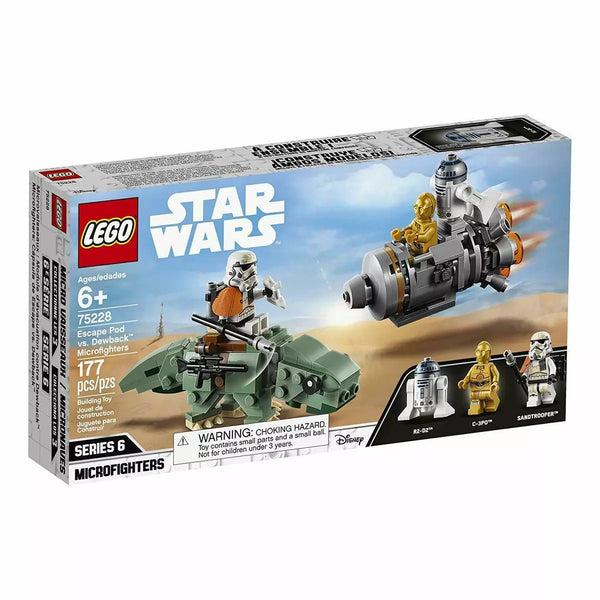 LEGO® Escape Pod vs. Dewback™ Microfighters 75228