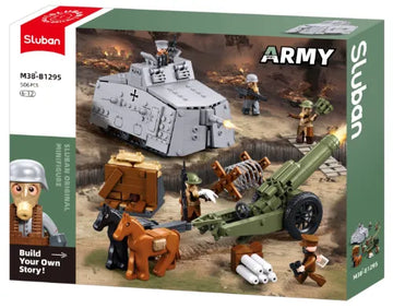 Sluban Army WW1 A7V Tank Offensive