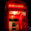 Red London Telephone Box #21347 Light Kit
