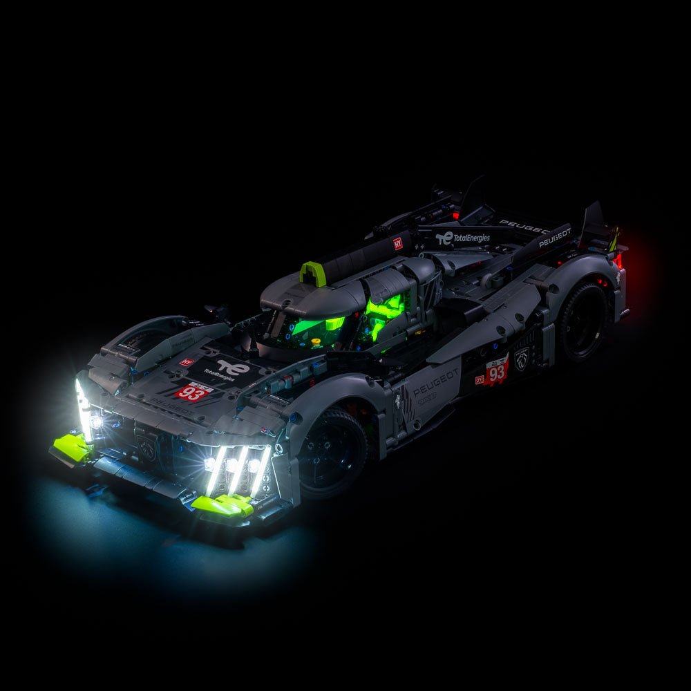 LEGO Technic PEUGEOT 9X8 24H Le Mans Hybrid Hypercar 42156, 49% OFF